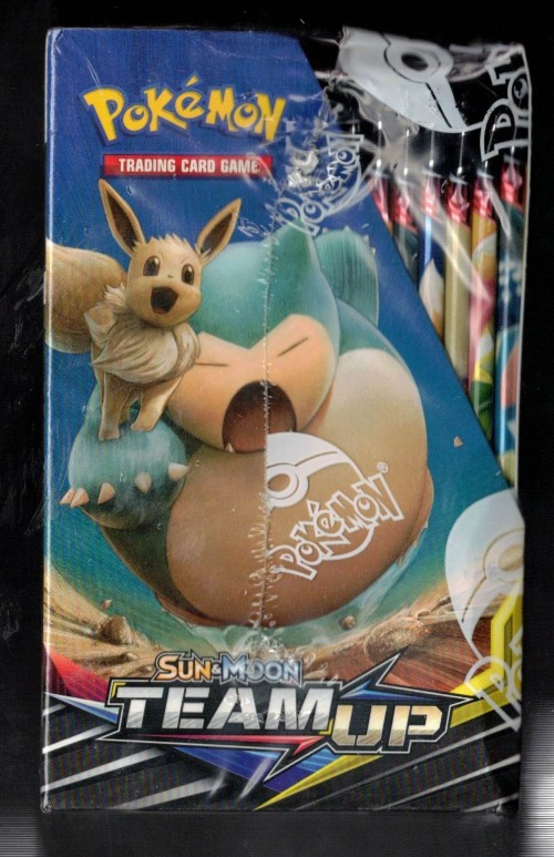 Pokemon Sun & Moon Team Up Booster Box Factory Sealed 36 Packs