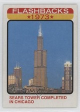 2022 Topps Heritage News Flashbacks SEARS TOWER COMPLETED IN CHICAGO #NF-13 1o1f