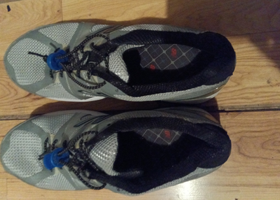 New Balance Gray Mesh Running Shoes with Black trim blue Insole Logo Mens size 8 New Balance 1540v3 M1540MB3 Men main image 2