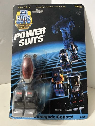 New GoBots Power Suit GB P1 Tonka 1985 on Card