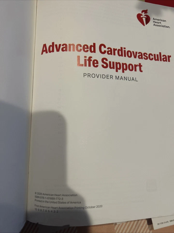 Advanced Cardiovascular Life Support (ACLS) Provider Manual by American Heart... - Image 3 of 3