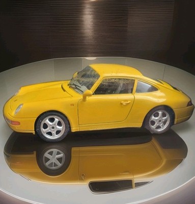 Vintage Burago 1/18 Scale Diecast 3060 Porsche 911 Carrera '93