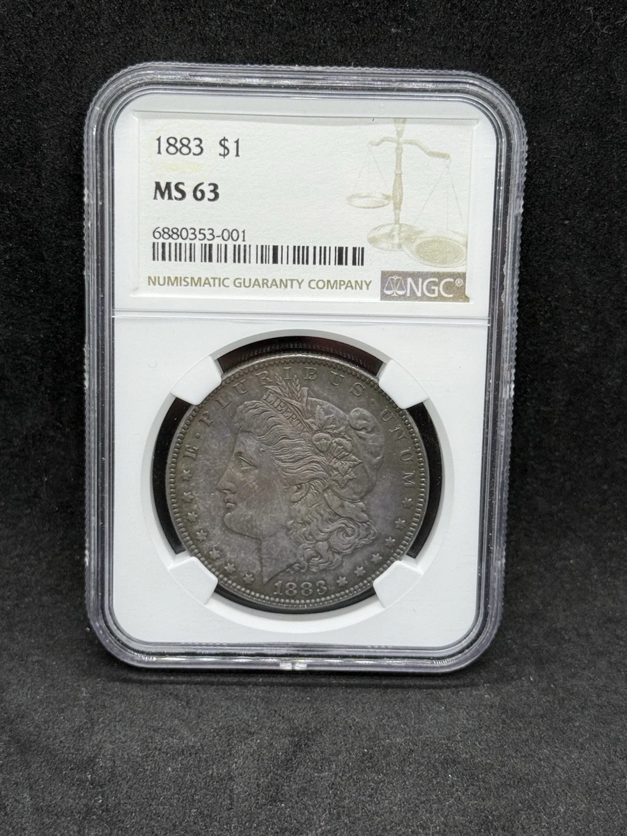 1883年 MORGAN SILVER DOLLAR アメリカPCGS MS63 1883年 MORGAN SILVER DOLLAR アメリカPCGS MS63 - メルカリ