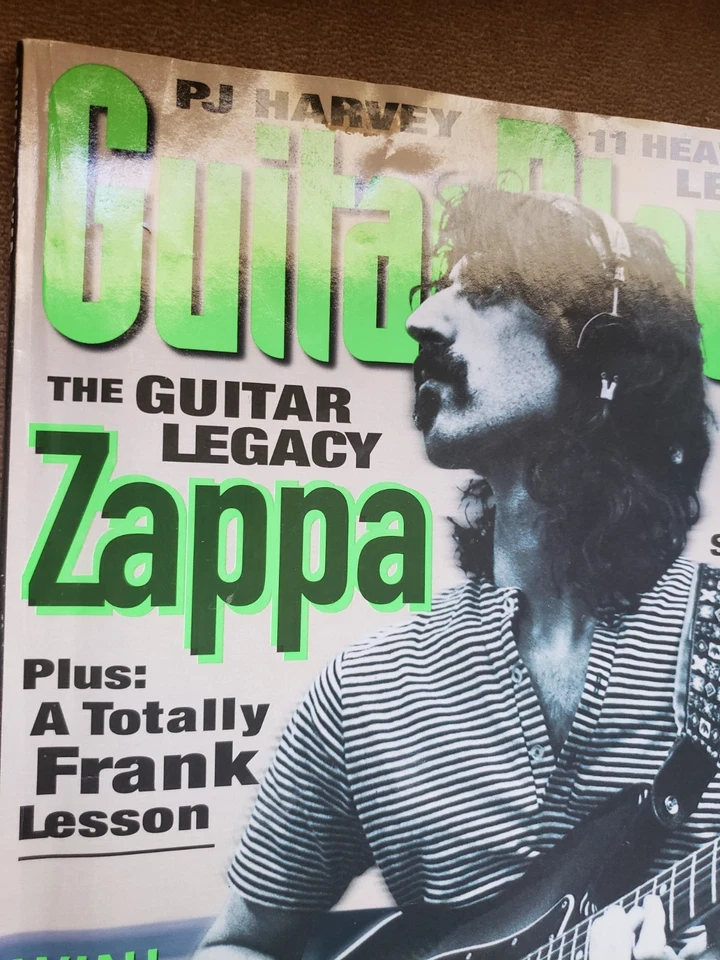GUITAR PLAYER October 1995 Frank Zappa Larry Carlton Lee Ritenour Bill Nelson - Image 2 of 4