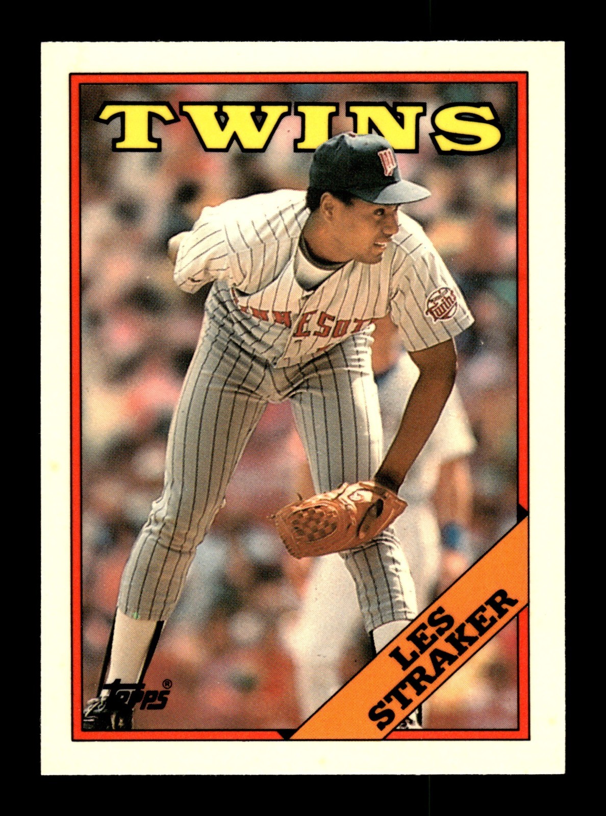 LES STRAKER ⚾ 1988 Topps Collector's Edition Tiffany #264 Minnesota Twins
