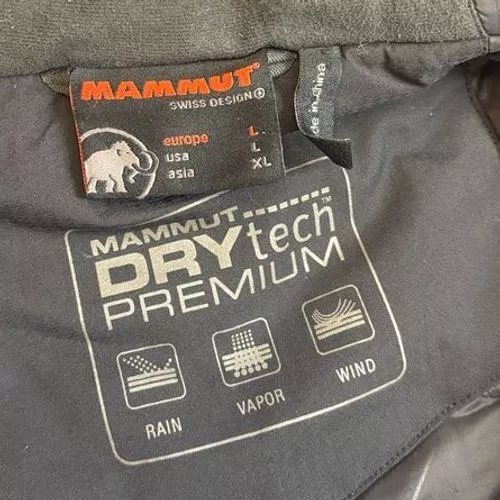 mammut waterproof hooded technical outdoor hiking mountaineering jacket