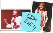 ORIGINAL Mick Jagger 1975 Tour Photos Rolling Stones 