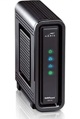 ARRlS Surfboard SB6190 Cable Modem 32x8 Docsis 3.0 Black