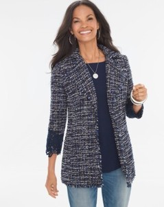chicos tweed jacket