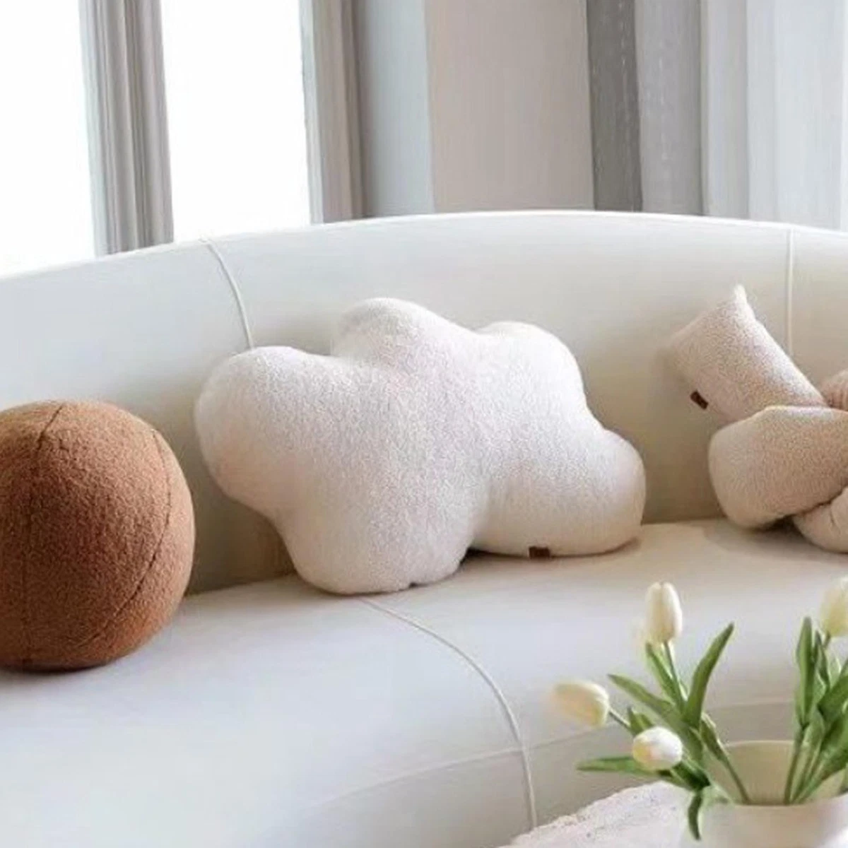 Cloud shaped cheap cushion