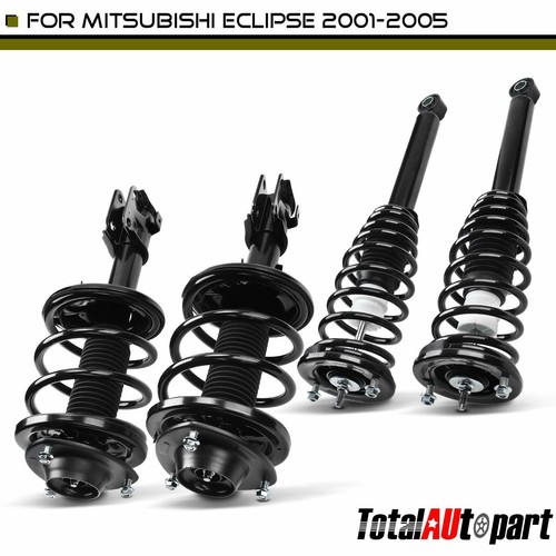 4Pcs Complete Strut & Coil Spring Assembly for Mitsubishi Eclipse Front ...