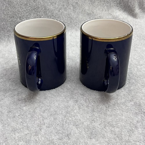 Lote de 2 tazas de café County Sheriffs of Colorado azul marino dorado 10 oz leer - Imagen 6 de 18