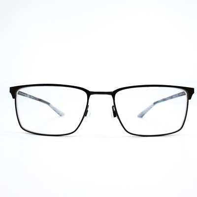 Nike with Flexon Bridge Eyeglasses Frames 4307 212 Matte Brown Square 56-18-145