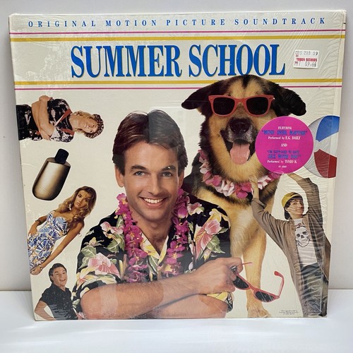 SUMMER SCHOOL Soundtrack LP - OG 1987 Vinyl 1st Press In SHRINK w/ HYPE sticker!