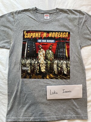 Capone And Noreaga T Shirt Supreme Capone Exclusive N
