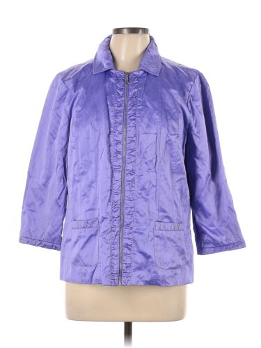 Laura Ashley Women Purple Jacket L