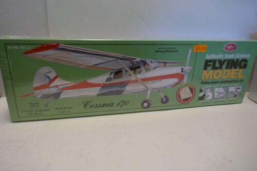 Guillows Authentic Scale 24 inch Span Cessna 170 Balsa Flying Model Aircraft FF - Picture 2 of 2
