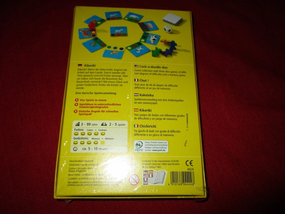 HABA® 4424 Kinderspiel KIKERIKI NEU OVP - Bild 2 von 2