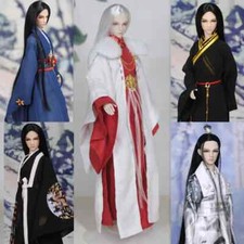 1/6 Male Bjd Doll Accessories 30cm Doll Flexible Body Doll Long Hair Toys Gift