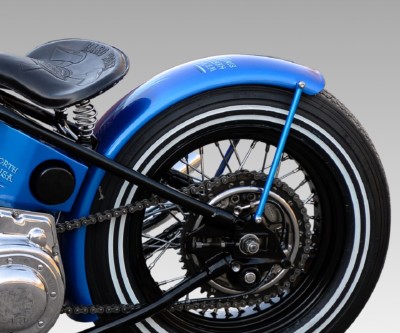 Universal Fender 150mm/1mm Kotflügel Customumbau passend für Harley Triumph BMW