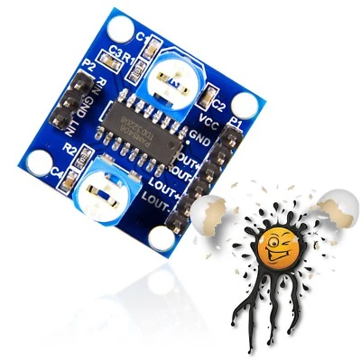 PAM8406 Stereo Audio 2x5W adj. Class D Audio Verstärker Amplifier Modul 2.5-5V