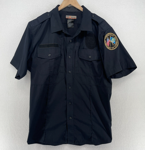 CONNECTICUT DEPARTMENT OF CORRECTION Shirt XL 5.11 TACTICAL Prison Jail Black