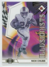 2023 Panini Illusions Illusionists Nick Chubb Cleveland Browns #7