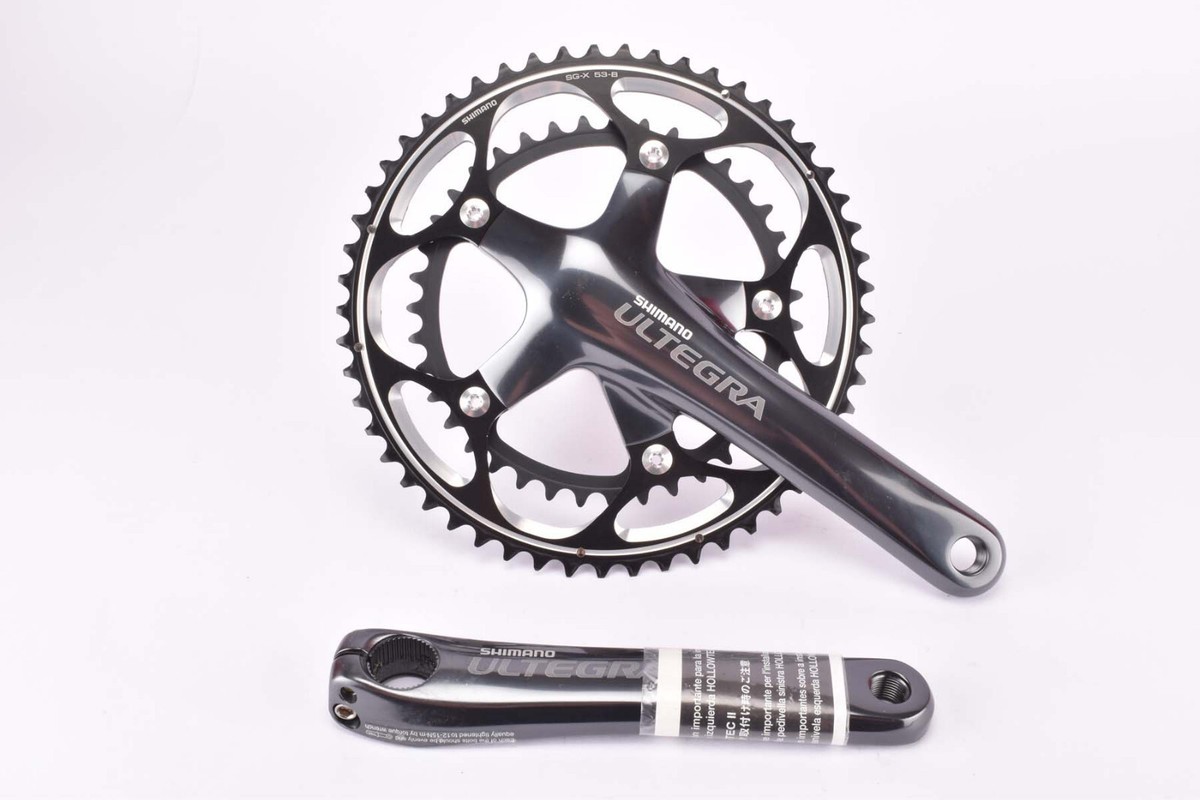FC-6601 ULTEGRA アルテグラSL 170mm 52/39 10s NOS Shimano Ultegra SL #FC-6601 10-speed Hollowtech II