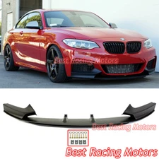 For 2014-2021 BMW F22 F23 2-Series Performance Style Front Bumper Lip (PP)