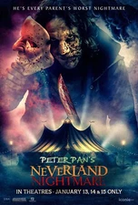 Peter Pan's Neverland Nightmare 2025 Movie PREMIUM POSTER MADE IN USA - LAS816