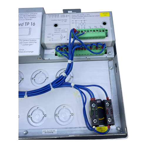 LAUER TP 16-i00148 Profibus Keyboard Inp./Out. 24V DC Profibus - Picture 9 of 12