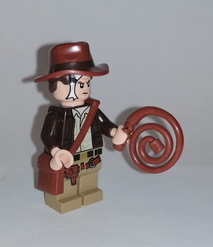 LEGO Indiana Jones - Indiana Jones - Figur Minifigur Tempel Temple Indy 77015 - Imagen 2 de 4