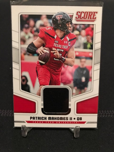mahomes game worn jersey