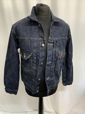 Levi's Vintage Clothing 507 Type Ii Jacket Rigid Dark Blue Denim Medium E2026
