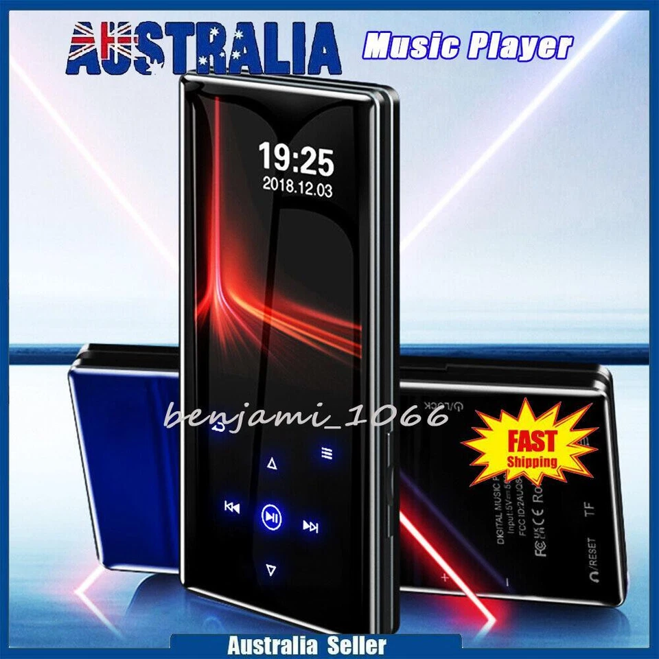 Portable 32G Bluetooth MP3 MP4 HIFI Video Music Player Sport FM Radio Recorder