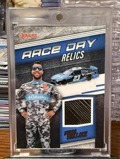 Bubba Wallace 2022 Donruss Auto Racing Race Day Relics #RDR-BW NASCAR