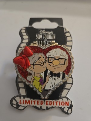 Disney DSF DSSH Up Valentines Day Heart Ellie Carl Chocolate Box LE400 Hinge Pin