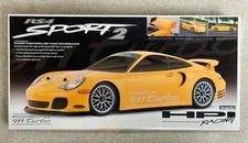 HPI Racing RS4 Sport 2 1/10 4WD Porsche 911 Turbo RC Car Kit Body Wing Decals