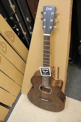 Cort SFX-ME Cutaway Guitar Acoustic/Electric  Mahogany    NEW  w/Bag
