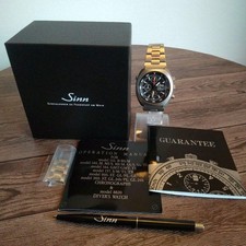 SINN 142.M Space Chronograph Black Dial 43mm Automatic Men's Watch 4