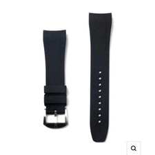 VANGUARD INTEGRATED RUBBER STRAP FOR TUDOR BLACK BAY 58 - BLACK