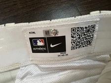 2020 GAME ISSUED NIKE BASEBALL PANTS TBTC KANSAS CITY ROYALS SIZE 34-40-35