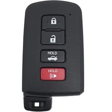 4 Button Replacement Key Fob Shell Case fit for Avalon Camry Corolla RAV4 Highla