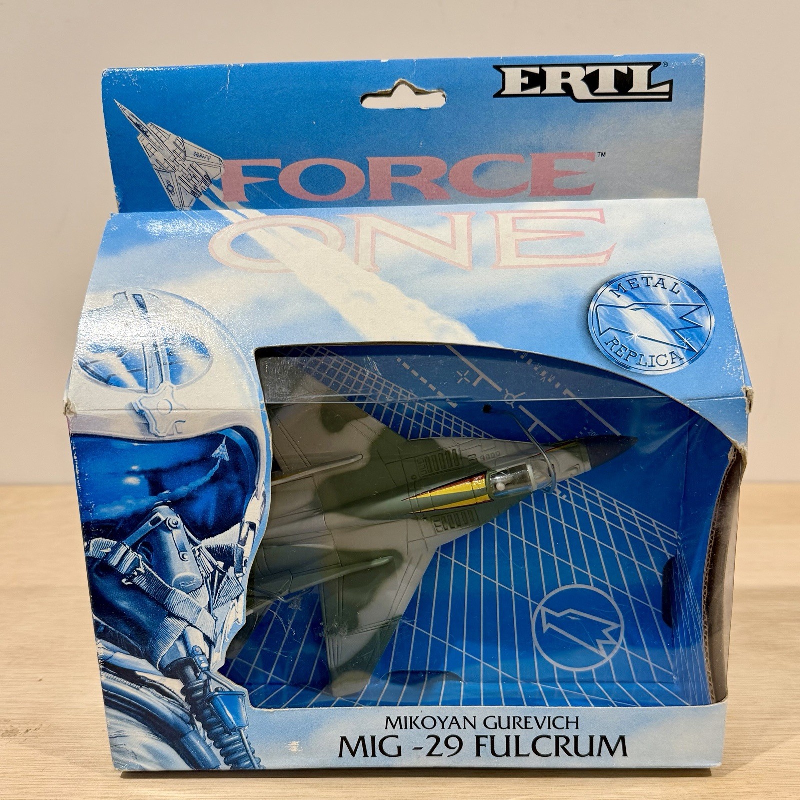 ERTL MIG-29 Force One Mikoyan Gurevich Diecast 1:100 Aircraft ~ Please Read