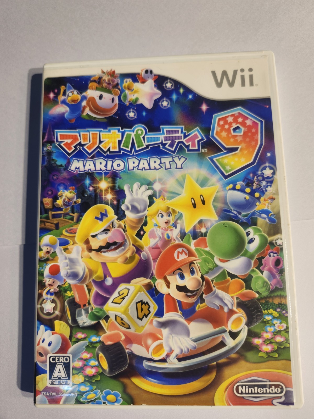 Mario Party 9 Nintendo Wii Japanese Version (Region Locked) Free Shipping 