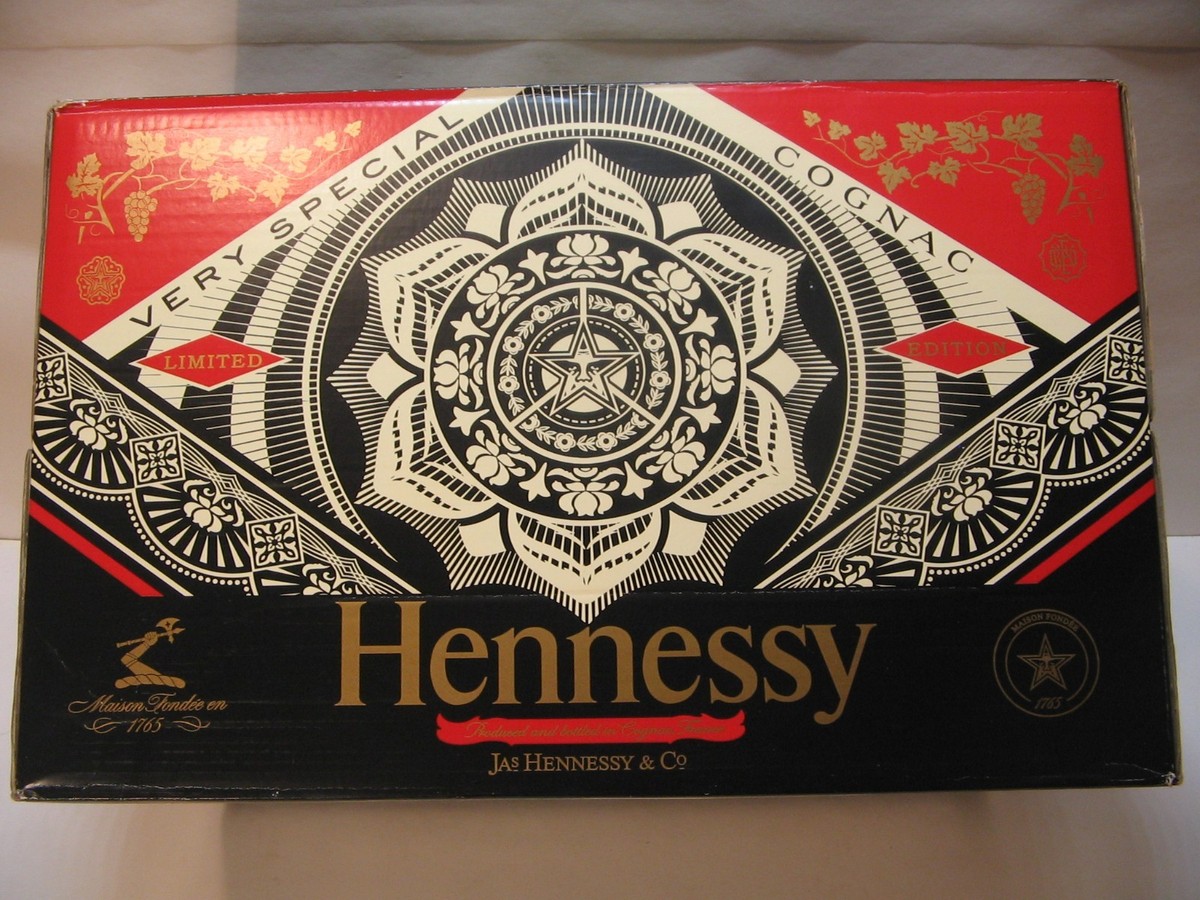 ブランデー Hennessy VS Limited Shepard Fairey 2014. OBEY Shepard Fairey Hennessy VS Limited Edition 2014 Case Box (No