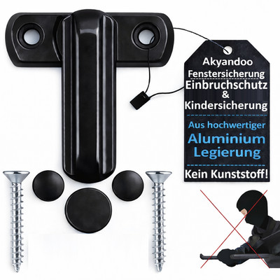 Fenstersicherung Fensterschloss Fensterriegel Einbruchschutz Kindersicherung NEU