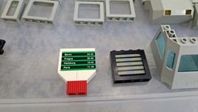 Lego Lot Train Magnets Bases Wheels Couplings Bulk Set #4558 Metroliner Parts