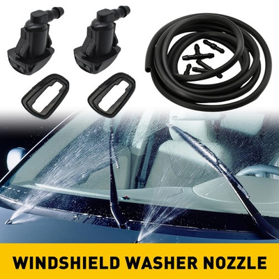 #ad #ad 55157319AA Washer Windshield Set NozzleHose 2005 2016 for Jeep Cherokee Grand F $10.99