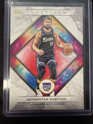 2026 Topps Inception Domantas Sabonis 28/75 Sacramento Kings #17